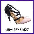 SR-15WHE1522 chaussures sexy à talons hauts 15cm chaussures à talons hauts chaussures été talon haut taille 34